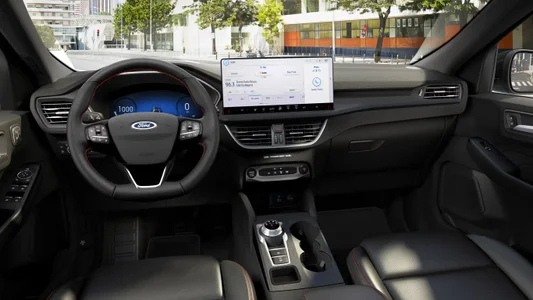 Escape driver POV view