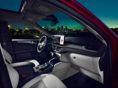 2026 Ford Escape interior at night