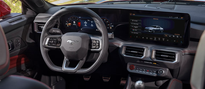 2026 Mustang SYNC 4 display
