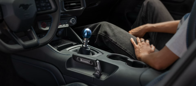 Mustang manual gear shifter