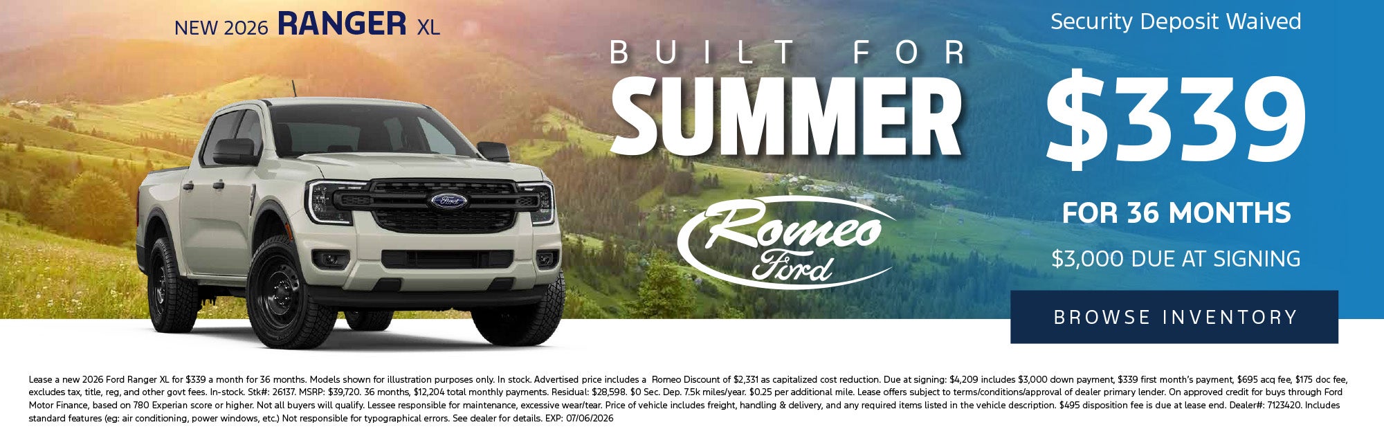 2026 F-150 Lease