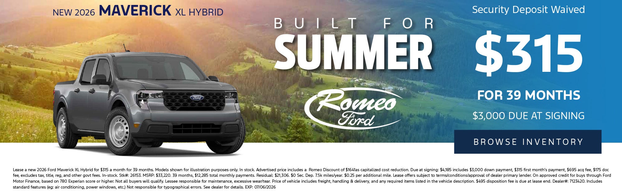 2026 F-150 Lease