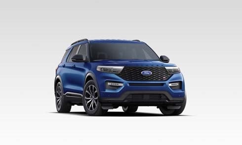2020 Ford Explorer Atlas Blue 