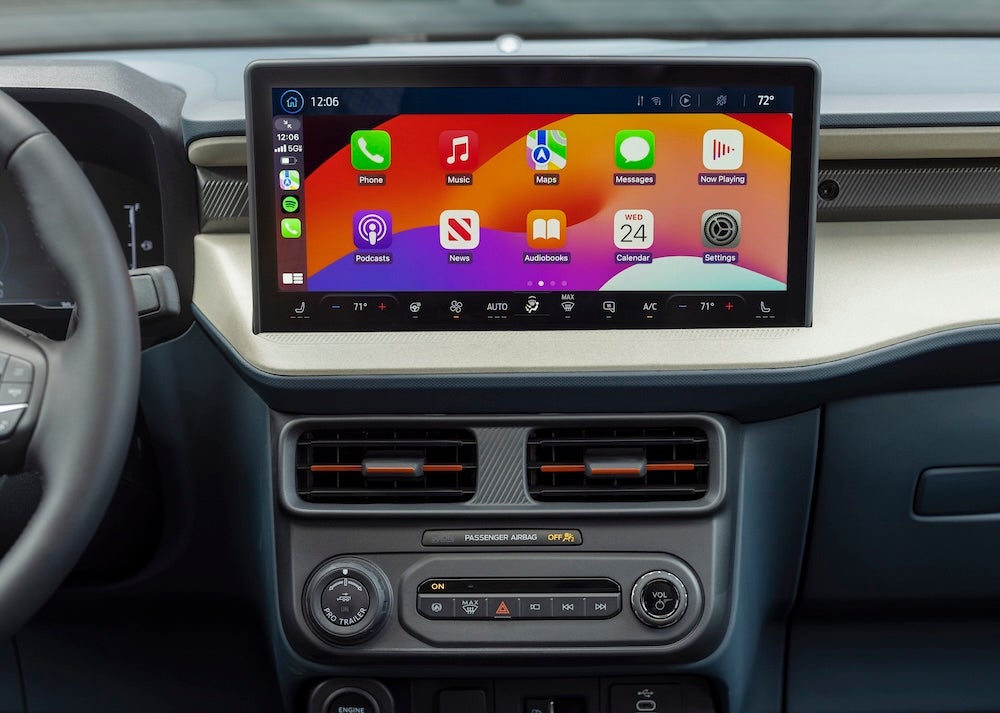 Ford Maverick dashboard