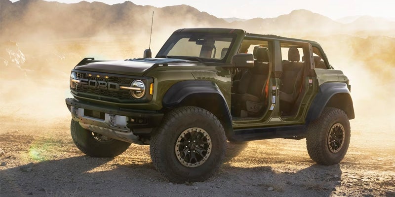 2024 Ford Bronco with new tires