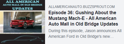 Episode 36: Gushing About the Mustang Mach-E Episode 36: Gushing About the Mustang Mach-E