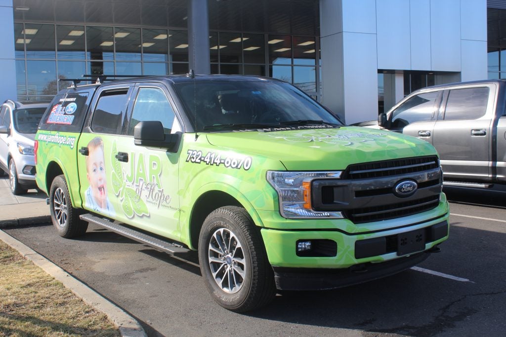 Jim's Truck from All American Ford in Old Bridge at the Charity Texas Hold' Em Event Jim's Truck from All American Ford in Old Bridge at the Charity Texas Hold' Em Event