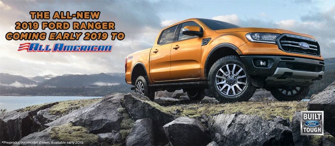 The All-New 2019 Ford Ranger Coming Early 2019 to All American Ford in Old Bridge