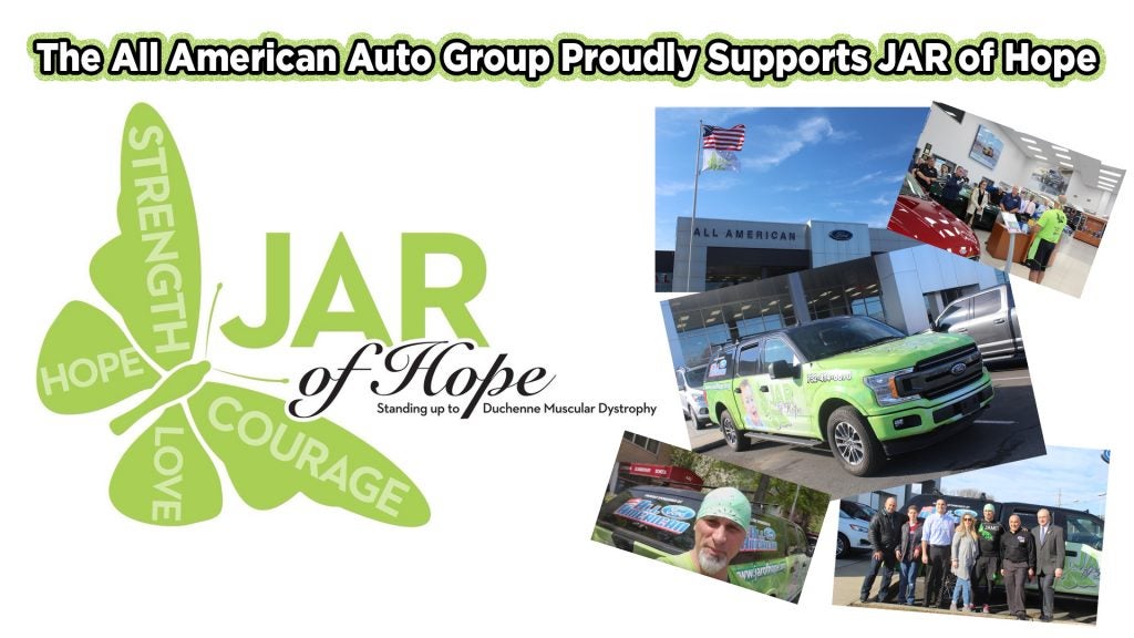 The All American Auto Group Proudly Supports JAR of Hope at the Charity Texas Hold' Em Event The All American Auto Group Proudly Supports JAR of Hope