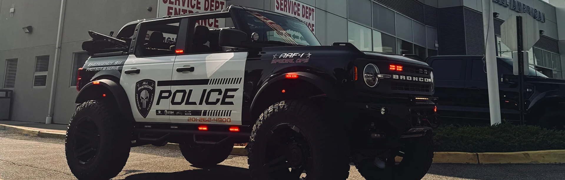 Ford Bronco Police SUV Giveaway