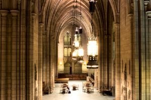 image of the inside of a cathedral