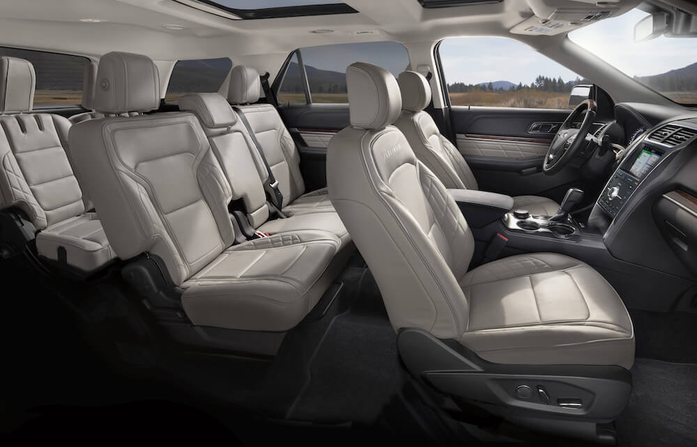 2020 Ford Explorer Seating Options