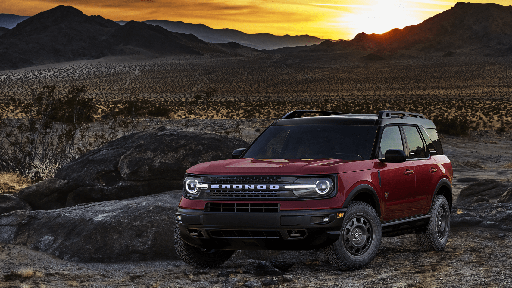 2021 Ford Bronco Red