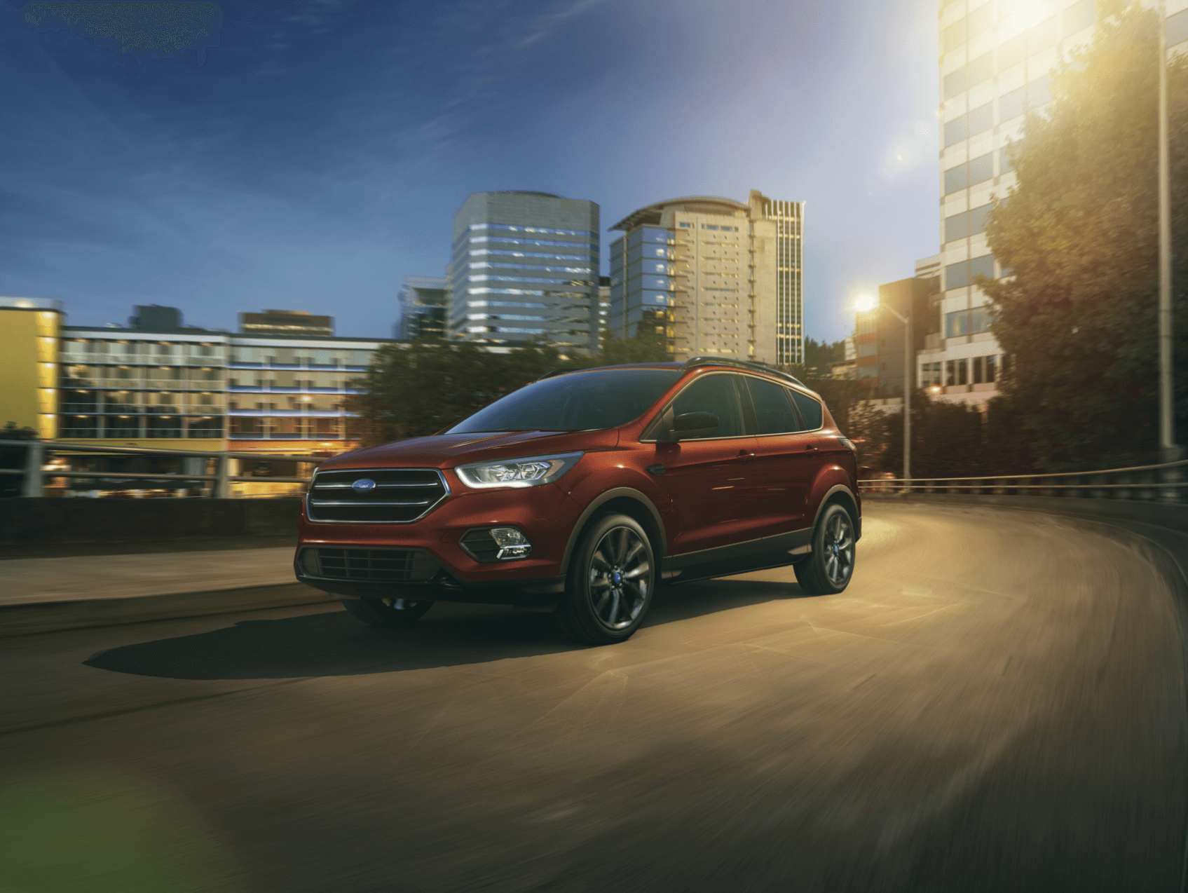 Used Ford Dealer near Cortland NY 2019 Ford Escape SE Red Night City Maguire Ford