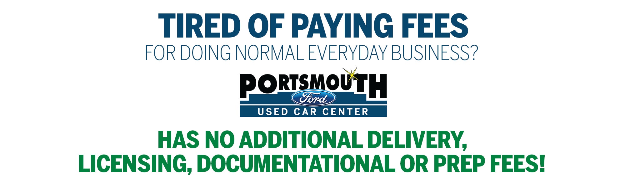 no dealer fees dealership