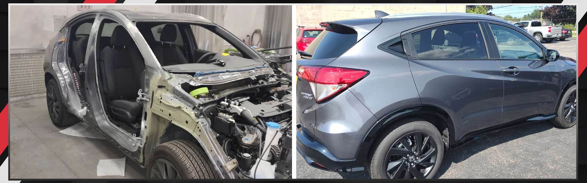 auto body repair before and after