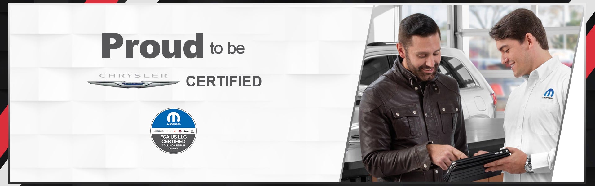 Chrysler auto body certification