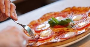 Cutting Pizza