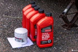Ford oil change