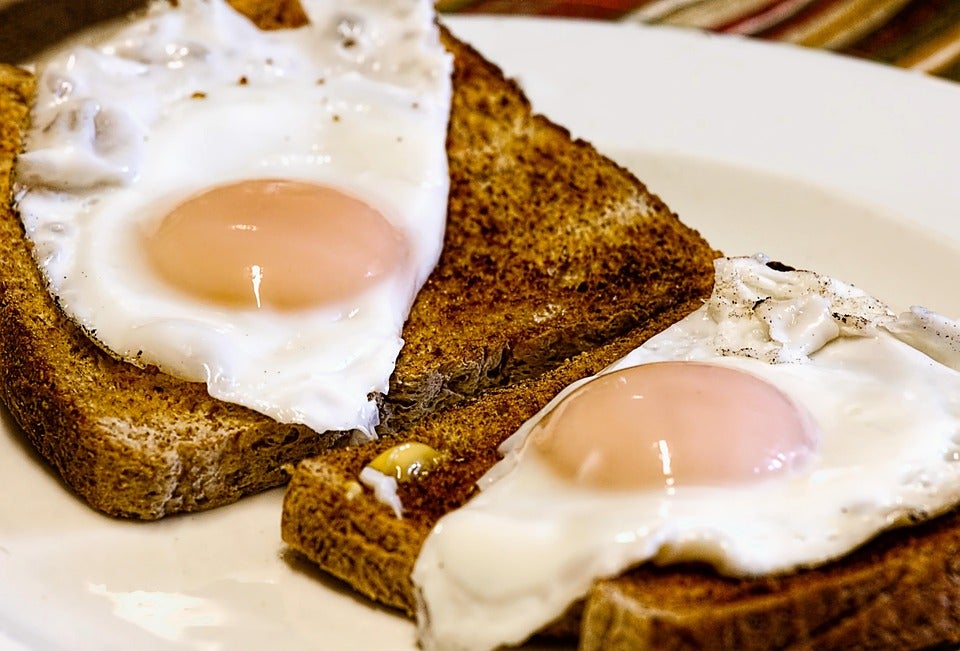 Breakfast, Toast, Food, Fried Eggs, Eggs, Meal, Bread