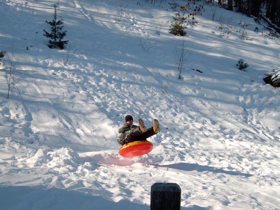 Free Snow Tubing Sled photo and picture