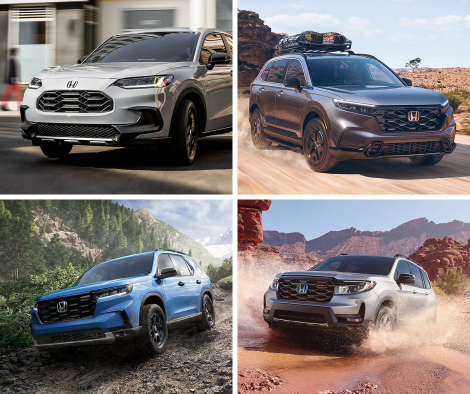 Honda SUV Size Guide
