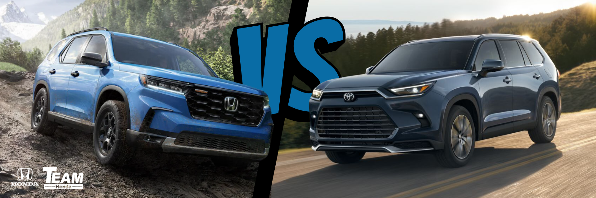 2024 Honda Pilot vs. Toyota Grand Highlander Ultimate SUV Face-Off
