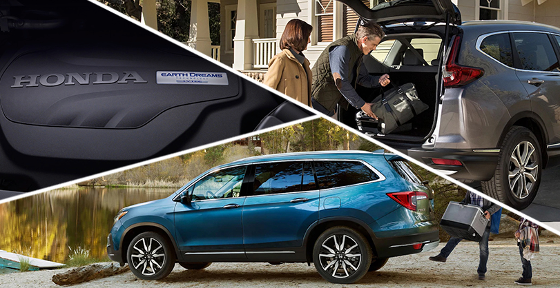 Honda SUVs at Team Honda