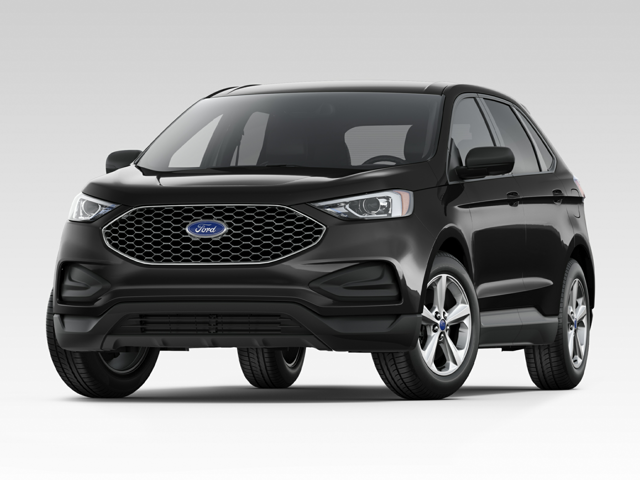 A black Ford Edge