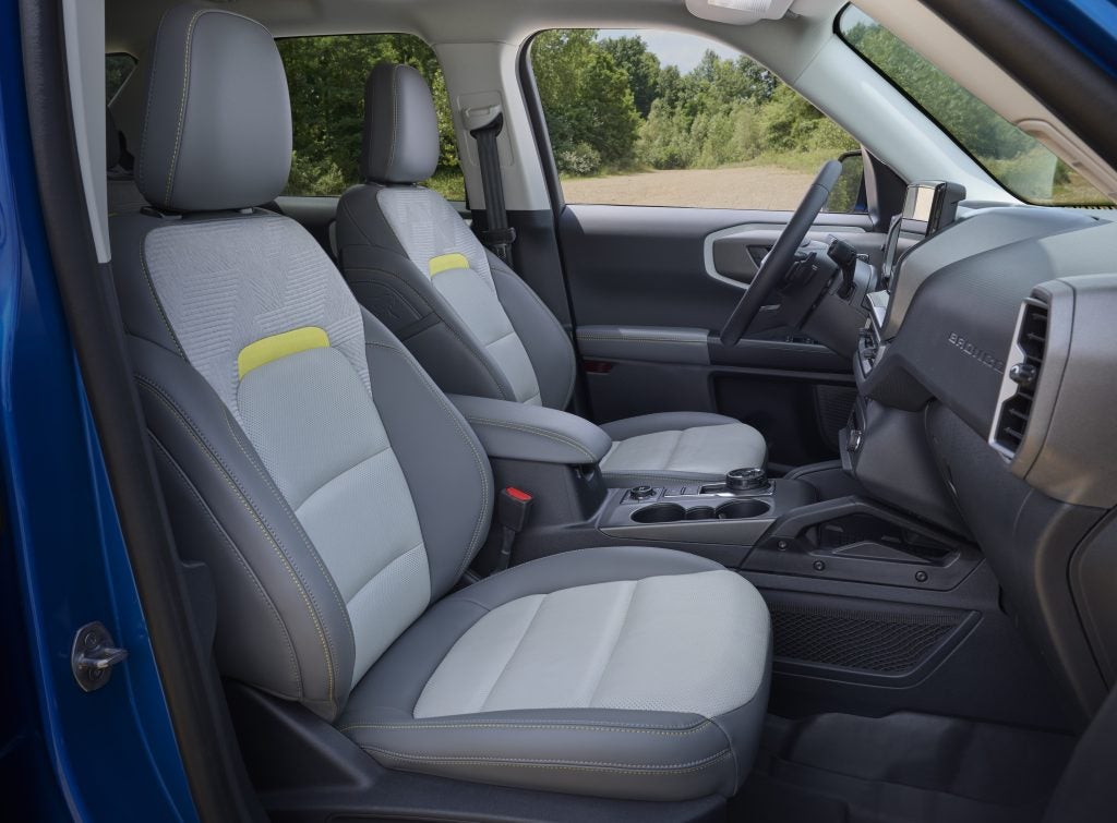 Bronco Sport Interior