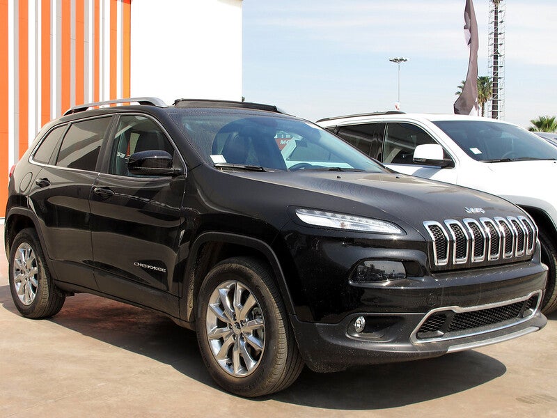 Black 2015 Jeep Cherokee 2.4 Limited 4x4