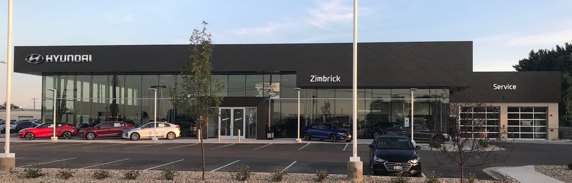 Zimbrick Hyundai West storefront