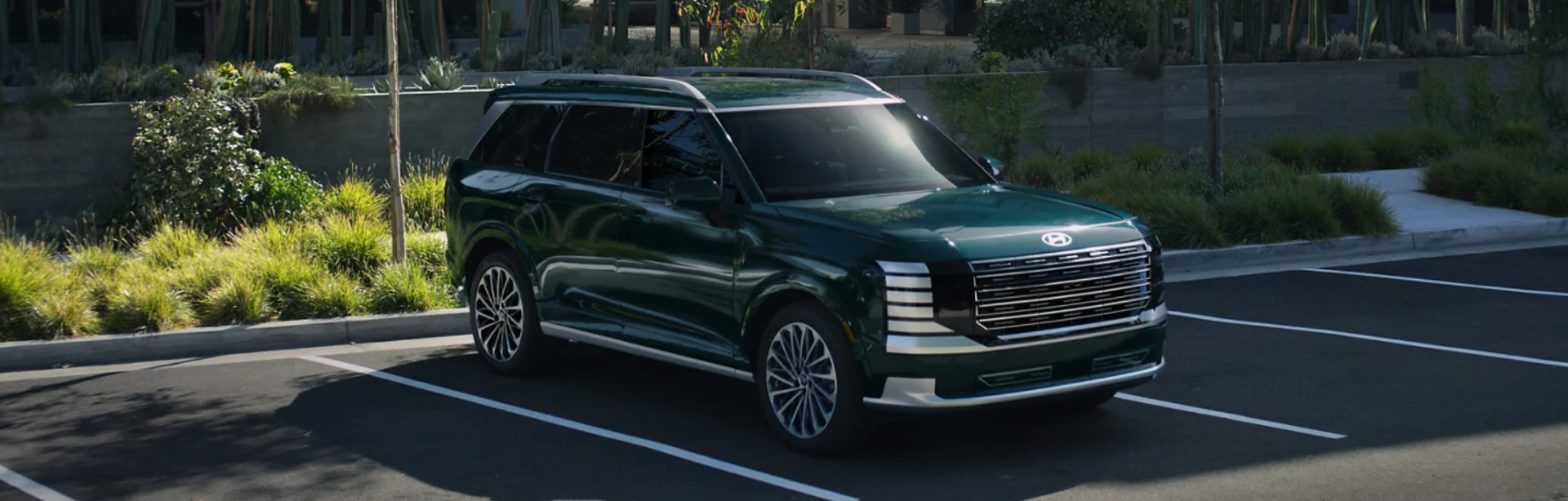 Hyundai Palisade exterior.