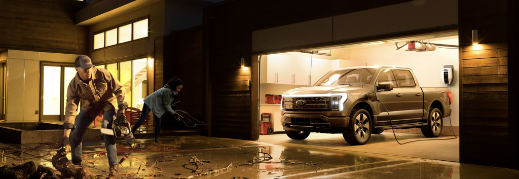 F150 Lightning Truck Charging Picture