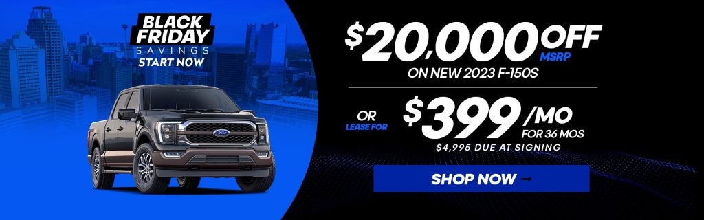 Black Friday Ford Deals near Me in Boerne, TX