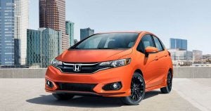 Orange 2019 Honda Fit | Honda Dealer in San Antonio, TX