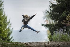 woman-hiking-lehighton-pa-parks