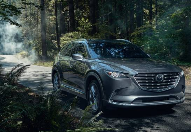 Gray Mazda SUV