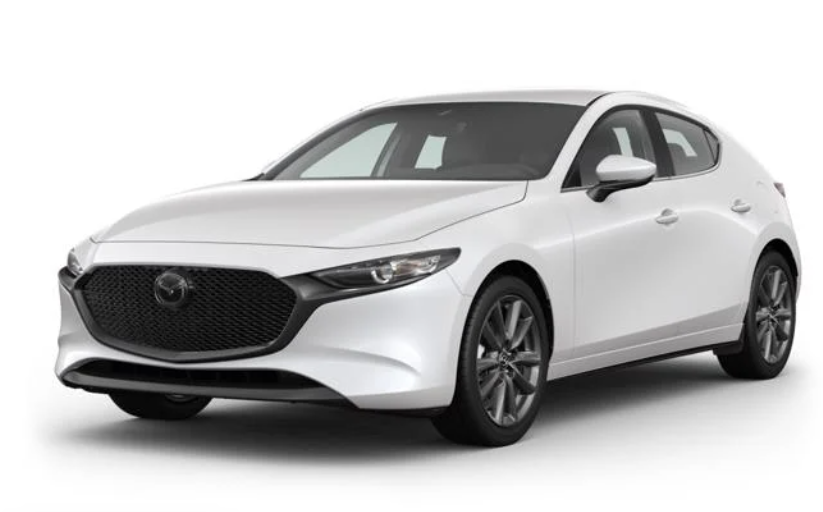 White Mazda