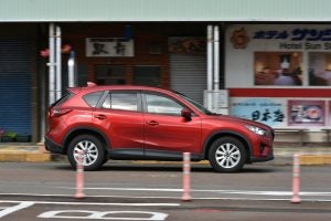a red mazda retaining resale value