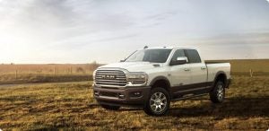 2021 Ram 2500 in Front of Empty Field