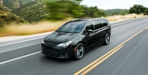 2020 Black Chrysler Pacifica