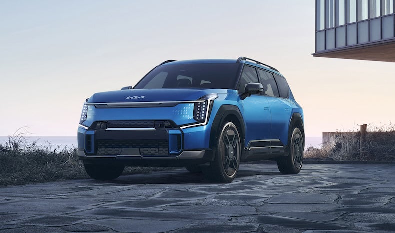 The 2024 Kia EV9 has set the new standard for electric vehicles for all autobrands, featuring futuristic style & technology.