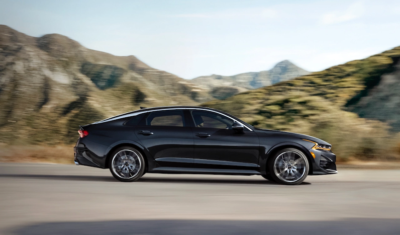 The 2023 Kia K5 is a midsize sedan that combines performance and cutting-edge technology to create an experience of its own.