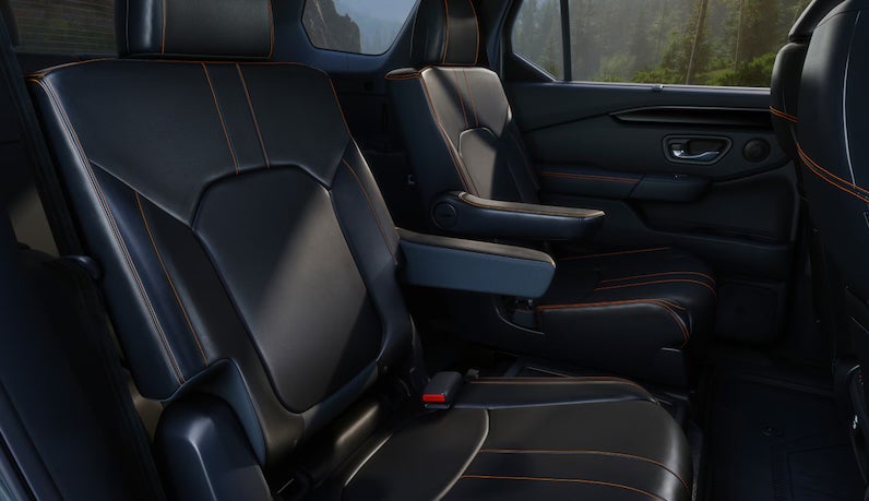 The 2026 Honda Pilot is a three-row SUV featuring a powerful 285-horsepower V6 engine and an updated 12.3-inch touchscreen.