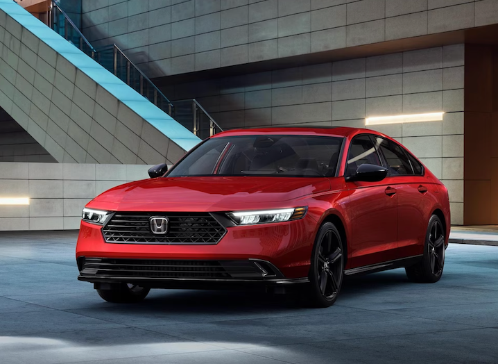 The 2024 Honda Accord carries over the previous year’s design, but features performance upgrades with a couple engine options.