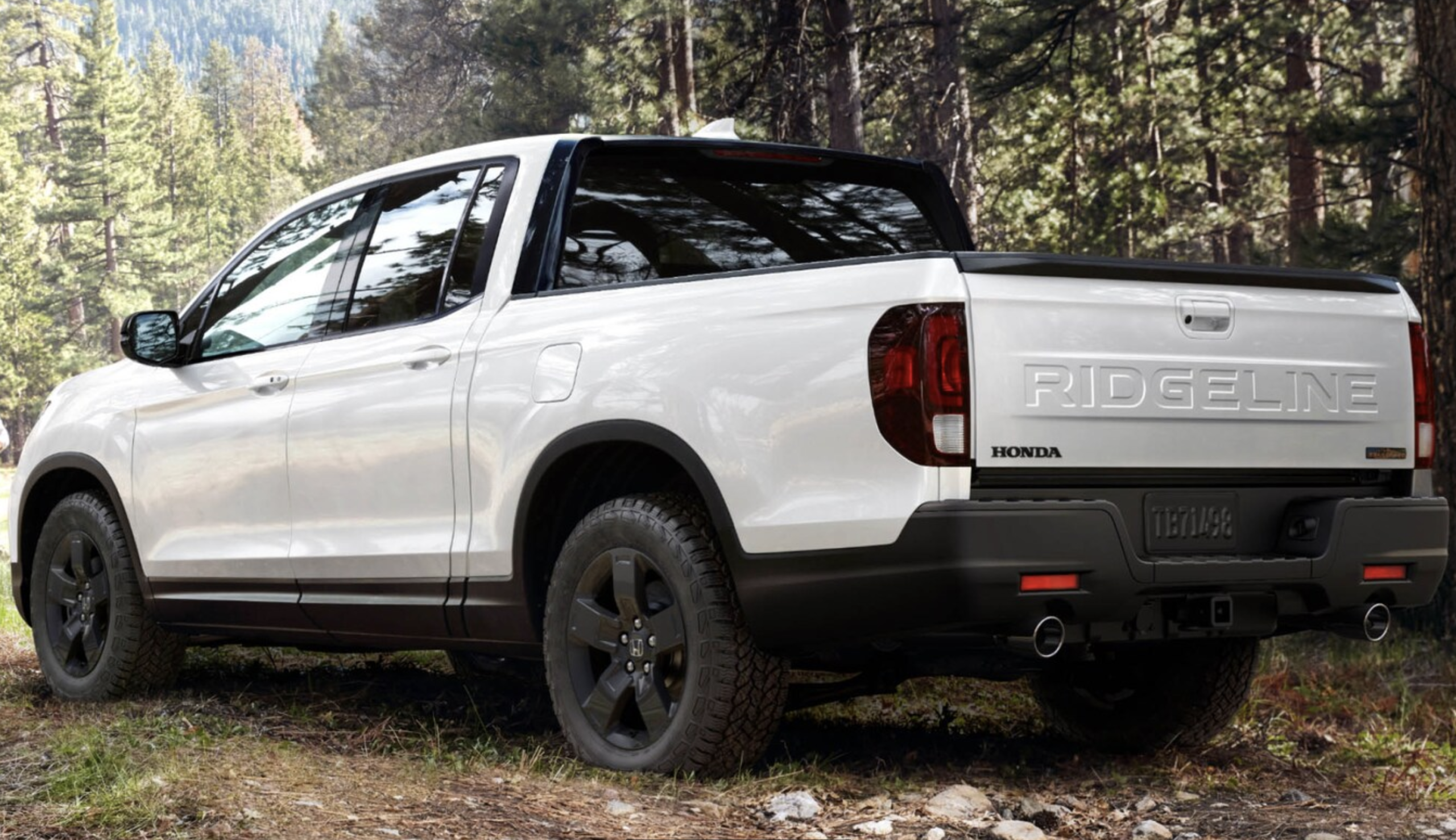 The 2026 Honda Ridgeline is a midsize unibody pickup truck offering 280-horsepower V6 engine and a lockable in-bed trunk.