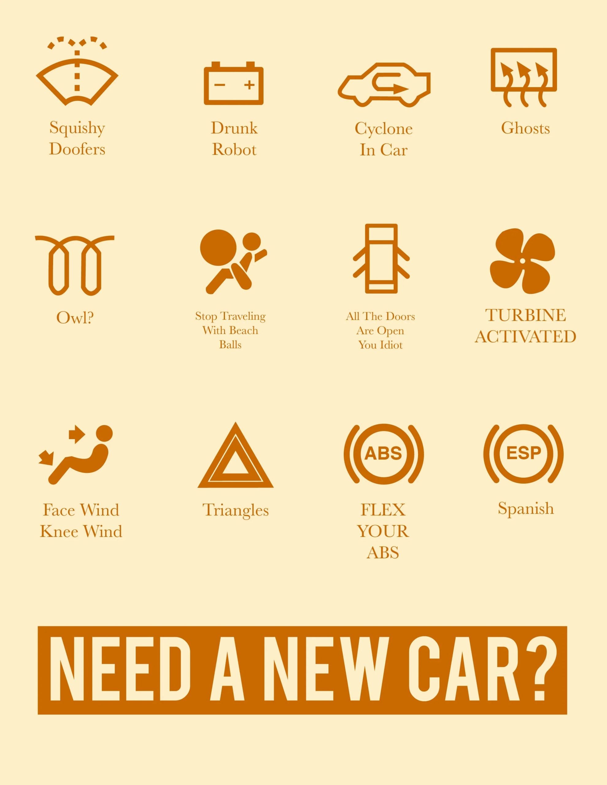 Dashboard lights are crucial in the aspect that they alert you when something is not right with your vehicle.
