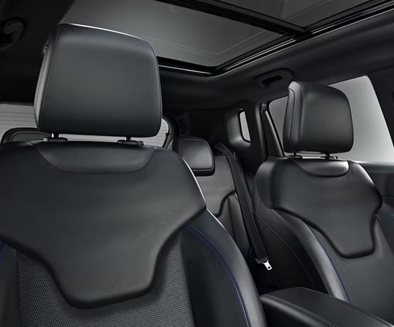 The 2025 Jeep Compass is a compact SUV featuring 250 hp, all-wheel drive, advanced safety systems, and modern interior tech.