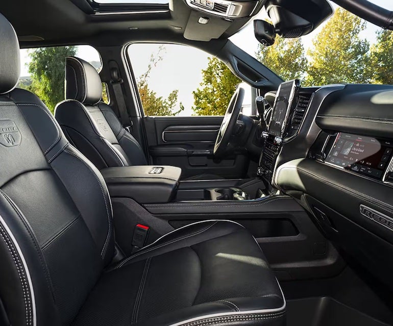 The 2025 Ram 2500 is known as a heavy-duty work truck that can withstand high amounts of heavy towing and power capabilities.